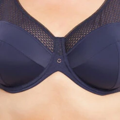 SOUTIEN-GORGE GRANDS BONNETS MARINE -Rougegorge Boutique 20032800 Z