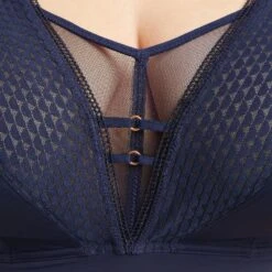 SOUTIEN-GORGE GRANDS BONNETS MARINE -Rougegorge Boutique 20032900 Z gt