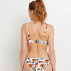 Luna MAILLOT DE BAIN EMBOITANT COULISSE ECRU -Rougegorge Boutique 20033800 D