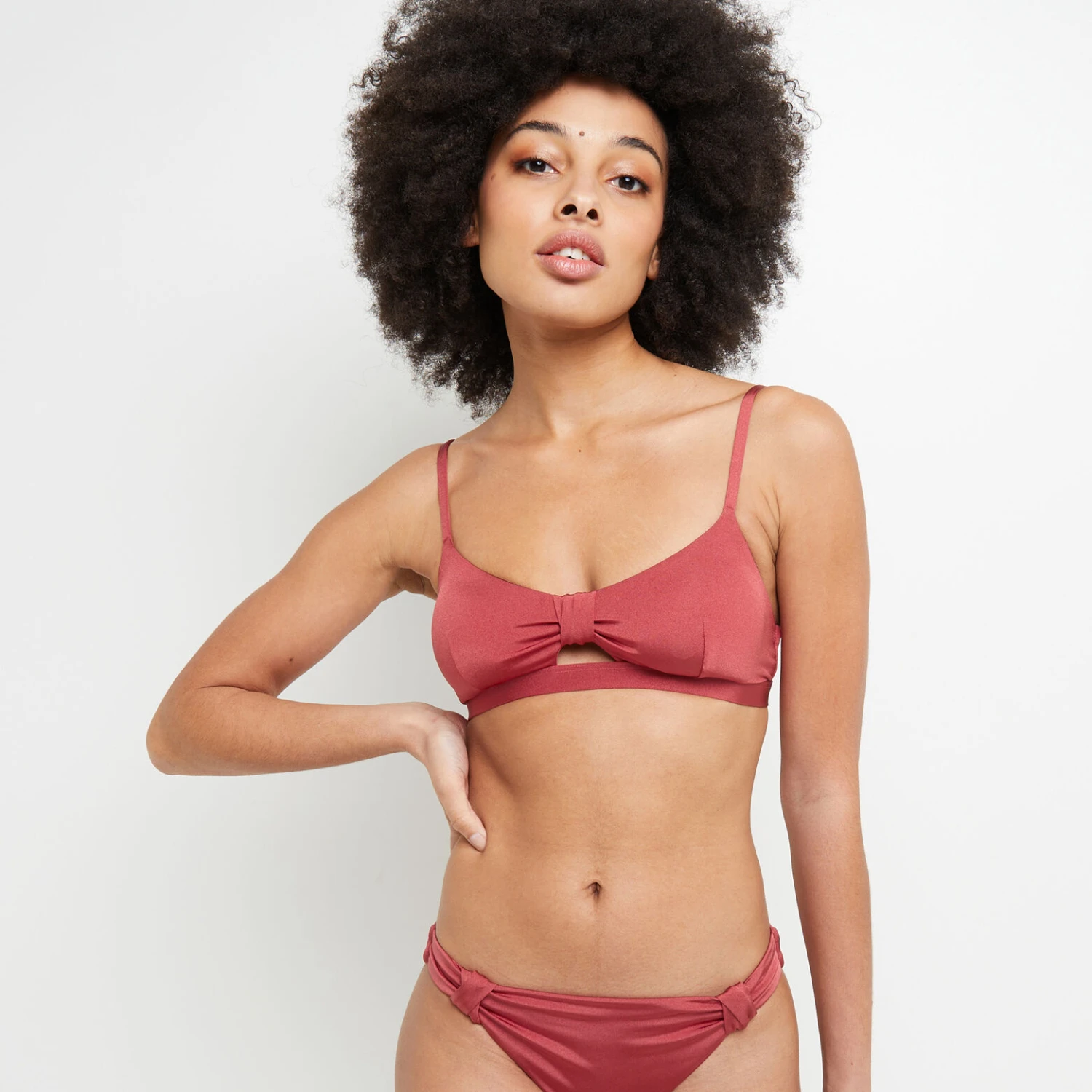 MAILLOT DE BAIN TRIANGLE BORDEAUX MAILLOT DE BAIN TRIANGLE BORDEAUX -Rougegorge Boutique 20035400 F