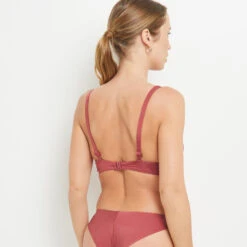 MAILLOT DE BAIN COQUE MICROFIBRE BORDEAUX -Rougegorge Boutique 20035800 D