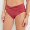 MAILLOT DE BAIN CULOTTE HAUTE BORDEAUX -Rougegorge Boutique 20035900 F