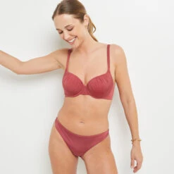 MAILLOT DE BAIN BRESILIEN BORDEAUX 4 MAILLOT DE BAIN BRESILIEN BORDEAUX -Rougegorge Boutique 20036100 D