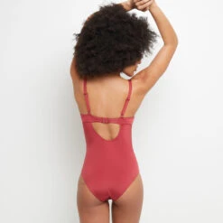 MAILLOT DE BAIN 1 PIECE COQUE BORDEAUX -Rougegorge Boutique 20036300 D