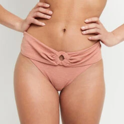 MAILLOT DE BAIN SLIP MAXI ROSE