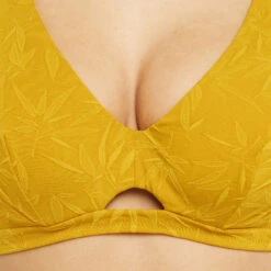 MAILLOT DE BAIN EMBOITANT FOULARD JAUNE 4 MAILLOT DE BAIN EMBOITANT FOULARD JAUNE -Rougegorge Boutique 20040300 Z