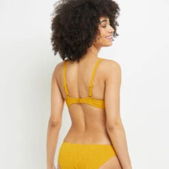 MAILLOT DE BAIN COQUE AMPLIFORME JAUNE -Rougegorge Boutique 20040400 D