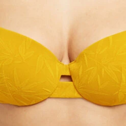 MAILLOT DE BAIN COQUE AMPLIFORME JAUNE -Rougegorge Boutique 20040400 Z