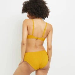 MAILLOT DE BAIN TRIANGLE BRASSIERE JAUNE -Rougegorge Boutique 20040700 D