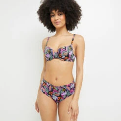 MAILLOT DE BAIN CULOTTE HAUTE NOIR -Rougegorge Boutique 20045300 D