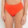 Lisa MAILLOT DE BAIN CULOTTE HAUTE ORANGE