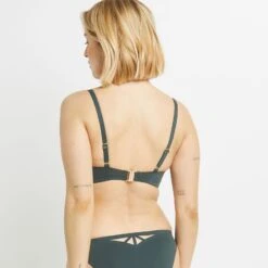 Lisa MAILLOT DE BAIN TRIANGLE VERT FONCE 5 Lisa MAILLOT DE BAIN TRIANGLE VERT FONCE -Rougegorge Boutique 20047601 D