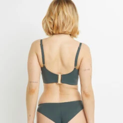 Lisa MAILLOT DE BAIN EMBOITANT VERT FONCE -Rougegorge Boutique 20049301 D