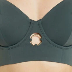 Lisa MAILLOT DE BAIN EMBOITANT VERT FONCE -Rougegorge Boutique 20049301 Z