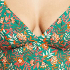 MAILLOT DE BAIN TANKINI VERT -Rougegorge Boutique 20050300 Z