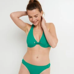 MAILLOT DE BAIN TRIANGLE ARMATURES VERT