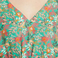 TUNIQUE BEACHWEAR VERT -Rougegorge Boutique 20056000 Z