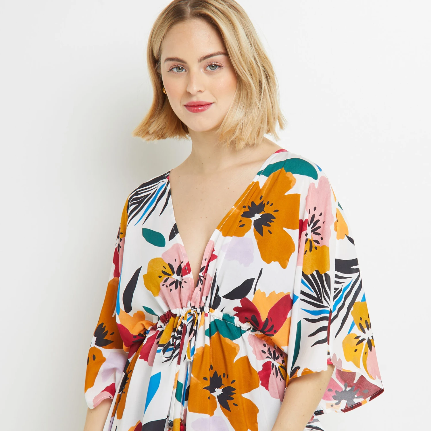 TUNIQUE DE PLAGE BLANC Luna TUNIQUE DE PLAGE BLANC -Rougegorge Boutique 20056400 M