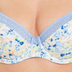 SOUTIEN-GORGE EMBOITANT MULTICO BLANC -Rougegorge Boutique 20061100 Z