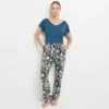PANTALON MULTICO BLEU -Rougegorge Boutique 20061200 F