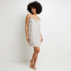 NUISETTE IMPRIME MULTICO BLEU