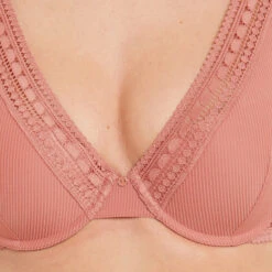 SOUTIEN-GORGE AMPLIFORME FOULARD ROSE 4 SOUTIEN-GORGE AMPLIFORME FOULARD ROSE -Rougegorge Boutique 20067200 Z