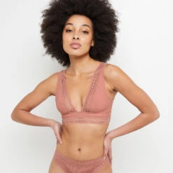 SOUTIEN-GORGE SANS ARMATURES ROSE