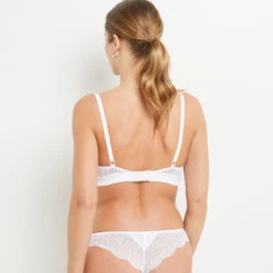 SOUTIEN-GORGE SANS ARMATURES BLANC -Rougegorge Boutique 20067900 D