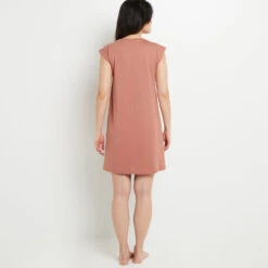 NUISETTE MANCHES COURTES COTONi ROSE -Rougegorge Boutique 20071200 D