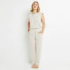 PANTACOURT COTON BEIGE 2 PANTACOURT COTON BEIGE -Rougegorge Boutique 20071302 F