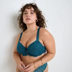 SOUTIEN-GORGE AMPLIFORME SPACER GRANDE TAI TURQUOISE