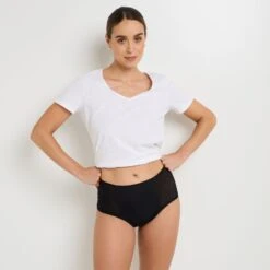 CULOTTE MENSTRUELLE FLUX ULTRA NOIR -Rougegorge Boutique 21212800 D