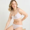 SOUTIEN-GORGE CORBEILLE DENTELLE BLANC
