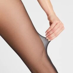 COLLANT DURABLE 15 DENIERS NOIR -Rougegorge Boutique 21220600 Z