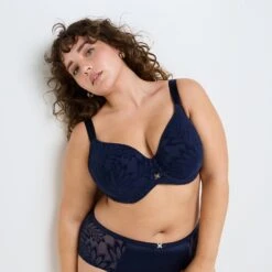 SOUTIEN-GORGE AMPLI SPACER GRANDE TAILLE MARINE