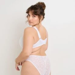 Soutien-gorge Ampli Dentelle BLANC 5 Soutien-gorge Ampli Dentelle BLANC -Rougegorge Boutique 21260800 D