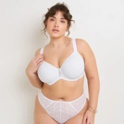Soutien-gorge Ampli Dentelle BLANC