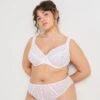 Soutien-gorge Emboitant Dentelle BLANC 1 Soutien-gorge Emboitant Dentelle BLANC -Rougegorge Boutique 21260900 F