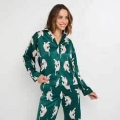 CHEMISE MANCHES LONGUES MULTICO VERT