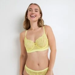 SOUTIEN-GORGE CORBEILLE JAUNE