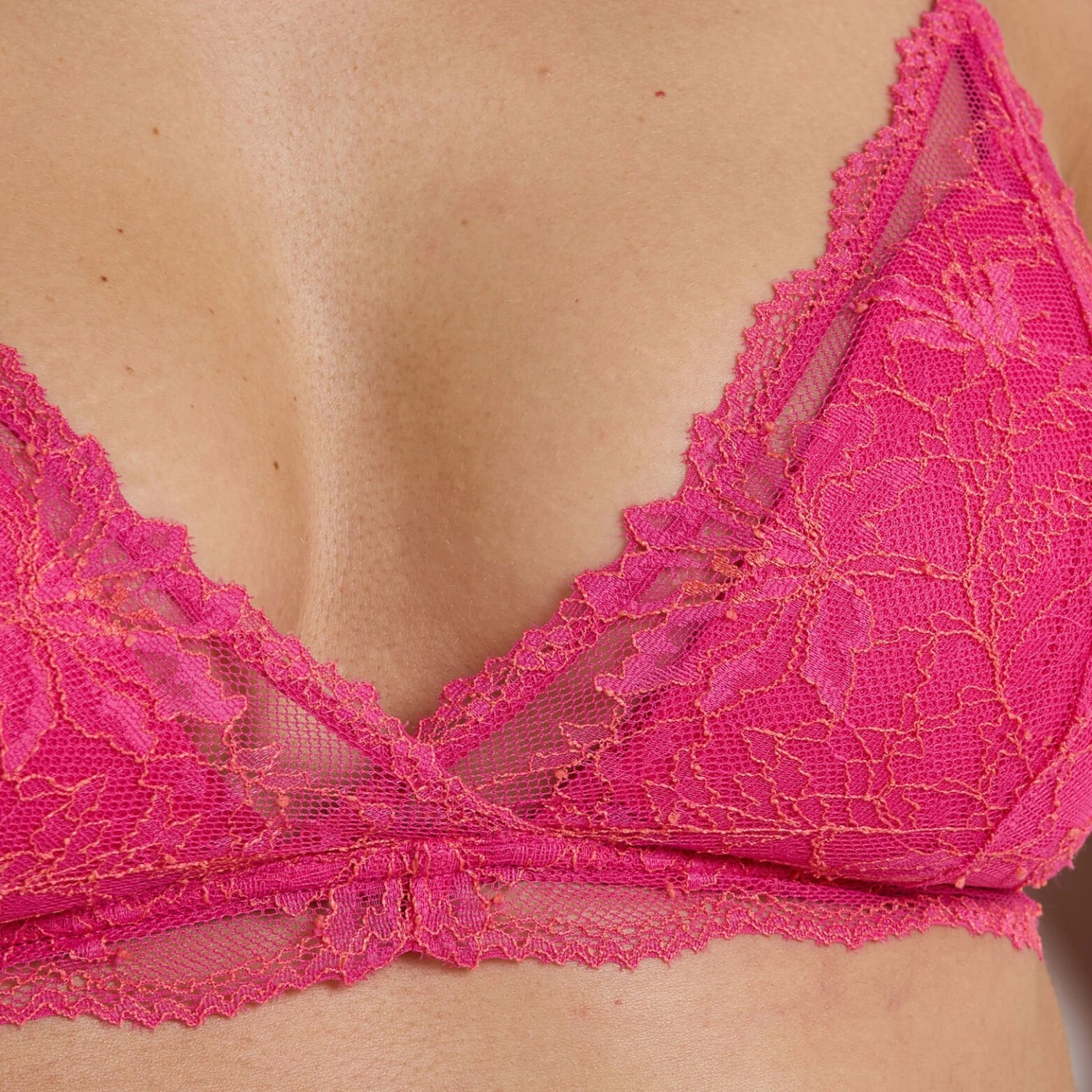 SOUTIEN-GORGE SANS ARMATURES ROSE SOUTIEN-GORGE SANS ARMATURES ROSE -Rougegorge Boutique 21295100 Z