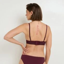Soutien-gorge Sans Armatures Dentelle BORDEAUX -Rougegorge Boutique 21310100 D