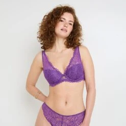 HYPE SOUTIEN-GORGE AMPLIFORME FOULARD VIOLET