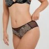SHORTY MULTICO NOIR -Rougegorge Boutique 21329800 F