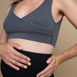 BRASSIERE GROSSESSE GRIS CLAIR -Rougegorge Boutique 21349000 Z