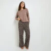 Hobby PANTALON DE PYJAMA MULTICO MARRON -Rougegorge Boutique 21369700 F