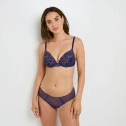 SHORTY MULTICO BLEU -Rougegorge Boutique 21370700 D