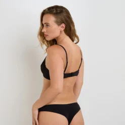 SOUTIEN-GORGE CORBEILLE DENTELLE NOIR -Rougegorge Boutique 21395100 D