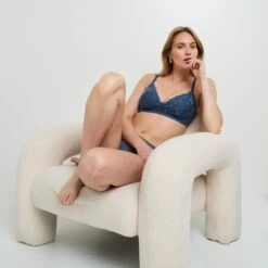 SOUTIEN-GORGE SANS ARMATURES BLEU