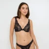 SOUTIEN-GORGE AMPLIFORME NOIR -Rougegorge Boutique 21404800 F